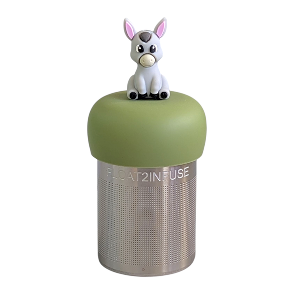 Donkey | Floating Tea Infuser | Green Base | Grey Donkey