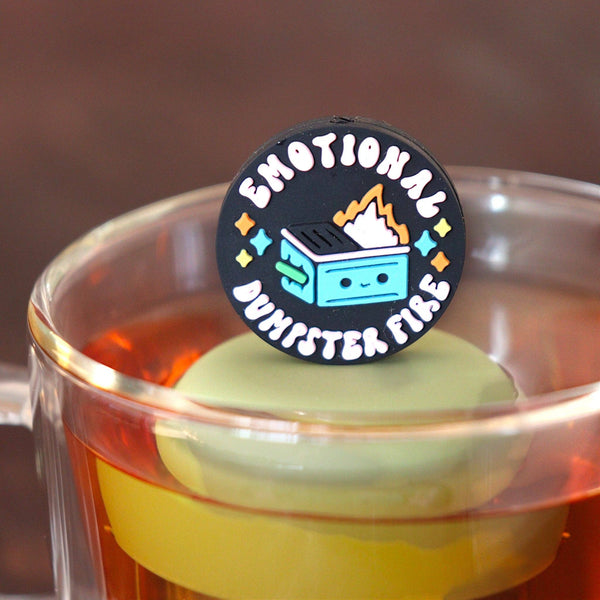 Emotional Dumpster Fire | Floating Tea Infuser | Green Base