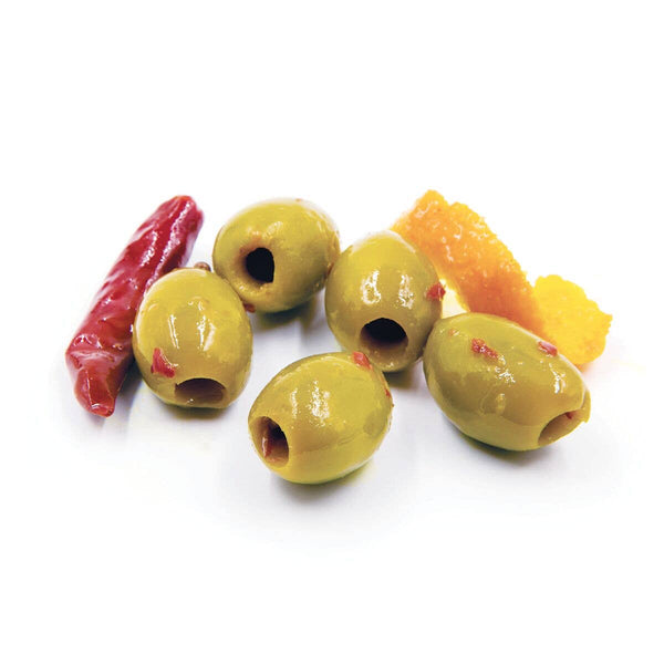Tangerine & Chili Olives