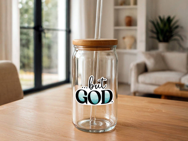 But God | Christian Sticker | Vinyl Bible Stickers Bulk