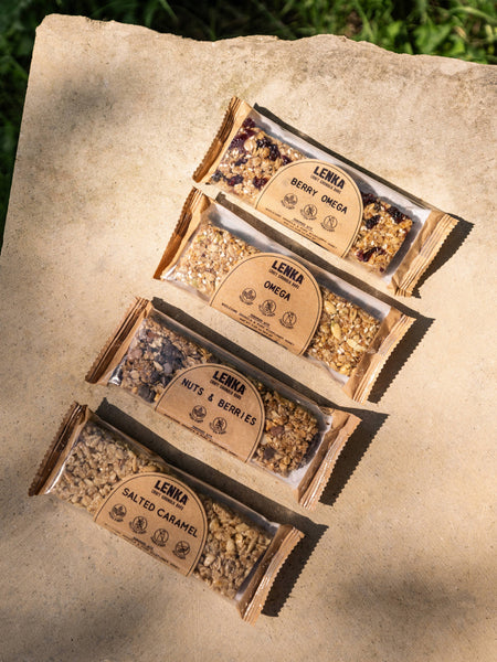 Nuts and Berries Granola Bar - High Fiber, Gluten-Free
