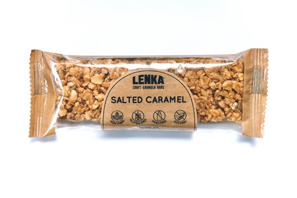 Salted Caramel Granola Bar - Dairy Free, High Fiber