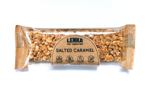 Salted Caramel Granola Bar - Dairy Free, High Fiber