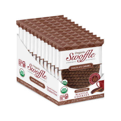 Swoffle Chocolate Caramel (NEW PACK 12 & NEW FLAVOR)!