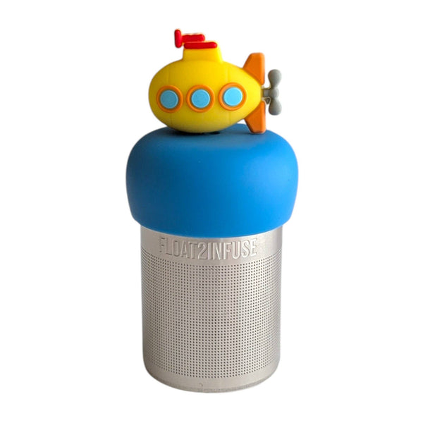 Yellow Submarine | Floating Tea Infuser | Blue Base | Yellow