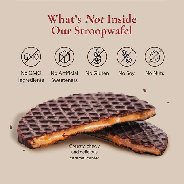Dark Chocolate Dipped with Caramel Fill (Single)