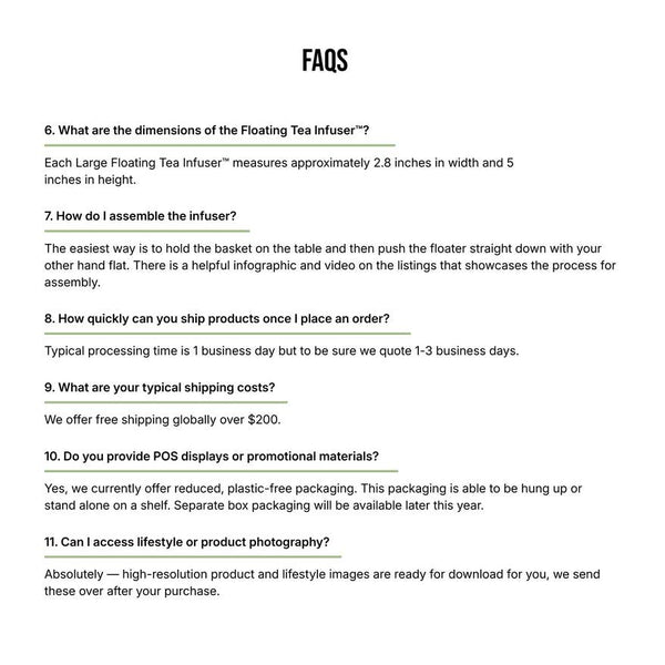 Red Fox | Floating Tea Infuser | Green Base | White Strip