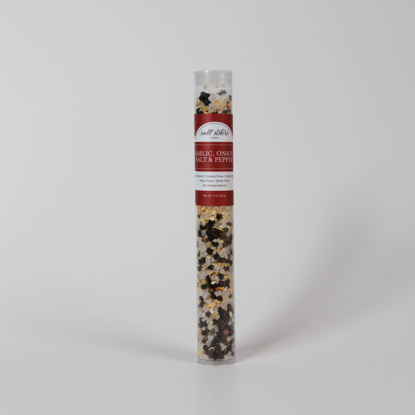 Grinder Refill Tube - Garlic, Onion, Salt & Pepper Blend-3oz