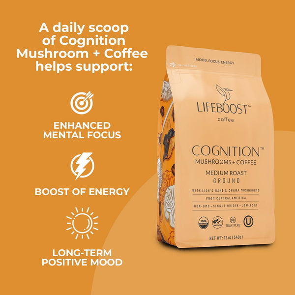 Cognition Mushroom Ground Coffee