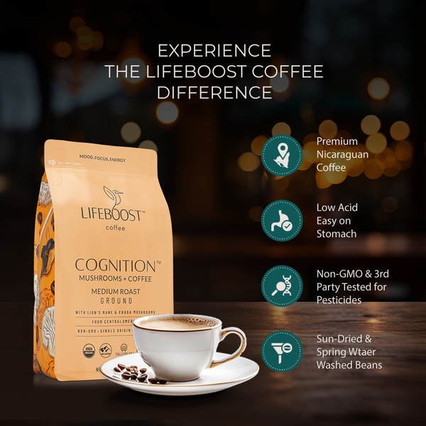 Cognition Mushroom Ground Coffee