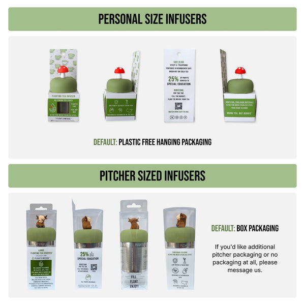Christmas Penguin | Floating Tea Infuser | Dark Green