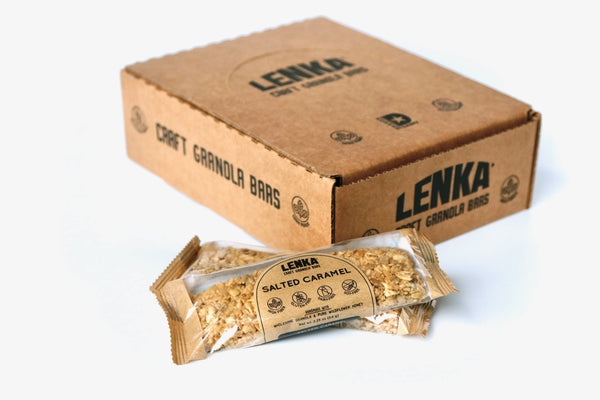 Salted Caramel Granola Bar - Dairy Free, High Fiber