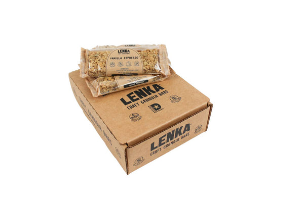 Vanilla Espresso Granola Bar - High Fiber, Dairy Free