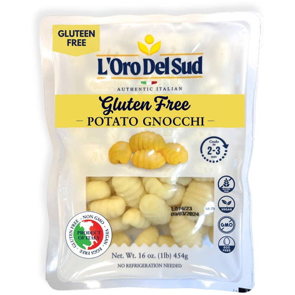 L'Oro Del Sud Gluten Free Potato Gnocchi (12 Pack x 1 lb)