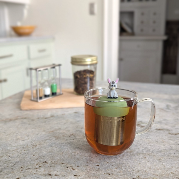Donkey | Floating Tea Infuser | Green Base | Grey Donkey