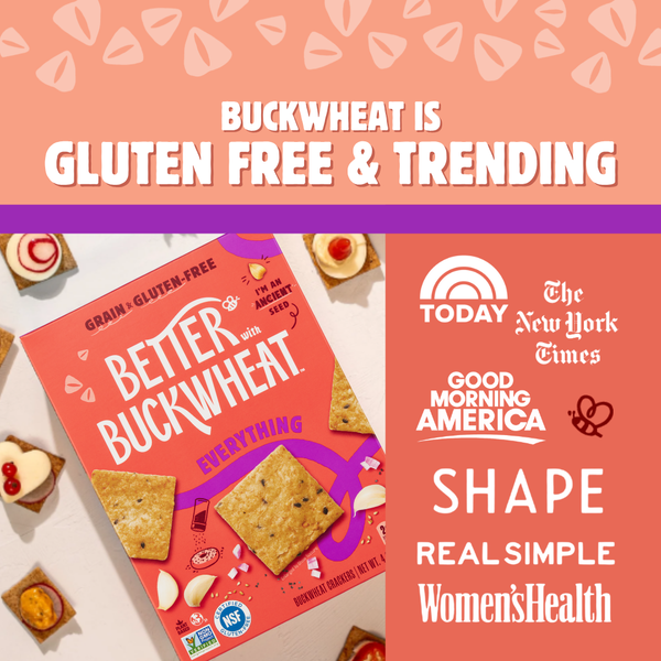 Everything Bagel Crackers, gluten-free, case of 6