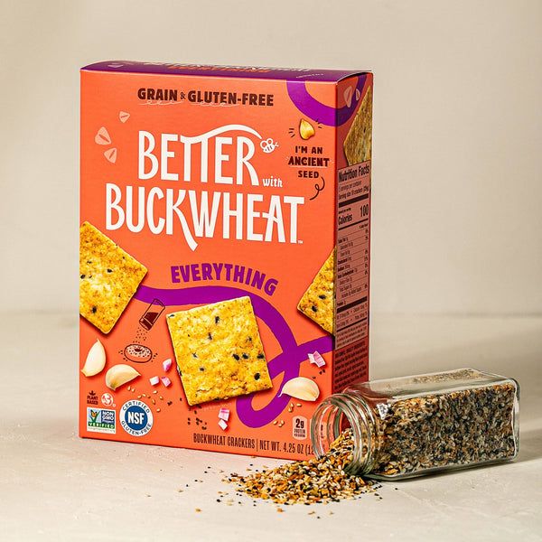 Everything Bagel Crackers, gluten-free, case of 6