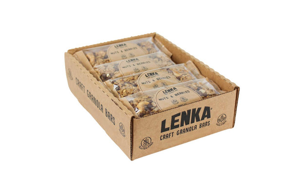 Nuts and Berries Granola Bar - High Fiber, Gluten-Free