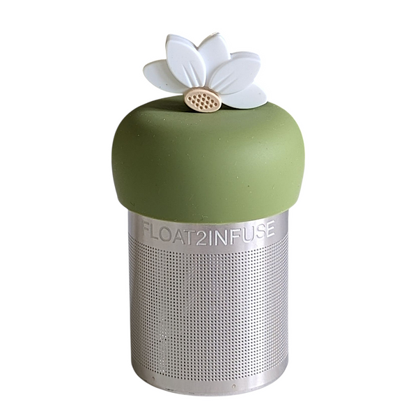 White Lotus | Floating Tea Infuser | Loose Leaf | White