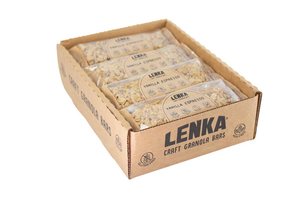 Vanilla Espresso Granola Bar - High Fiber, Dairy Free