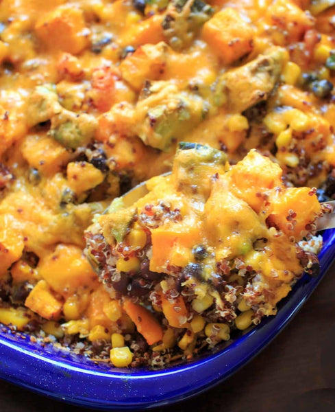 Quinoa Enchilada Casserole
