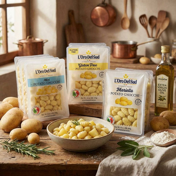 L'Oro Del Sud Gluten Free Potato Gnocchi (12 Pack x 1 lb)
