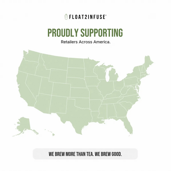 Brown Labradoodle | Floating Tea Infuser | Green Base |Brown