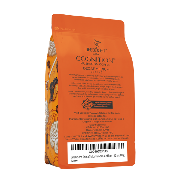 New! Decaf Cognition Mushroom coffee