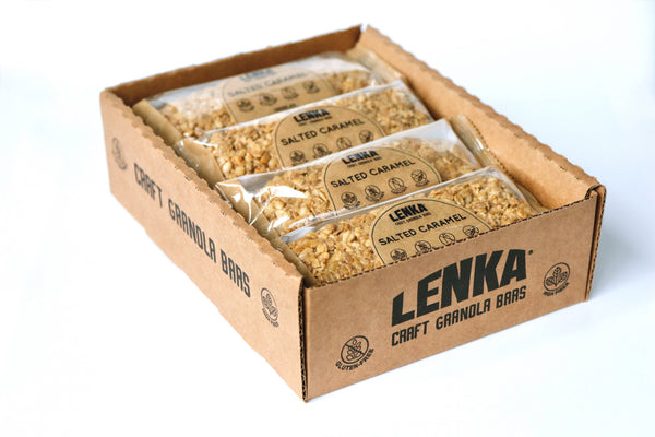 Salted Caramel Granola Bar - Dairy Free, High Fiber