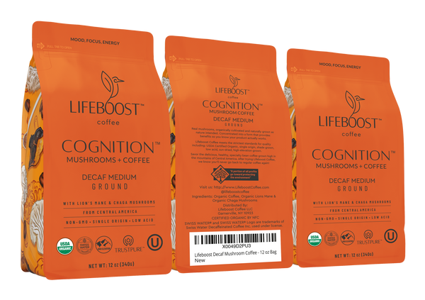New! Decaf Cognition Mushroom coffee