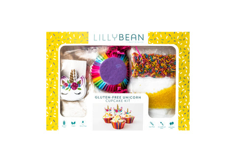 Unicorn Cupcake Baking Kit (Vegan & Gluten-Free)