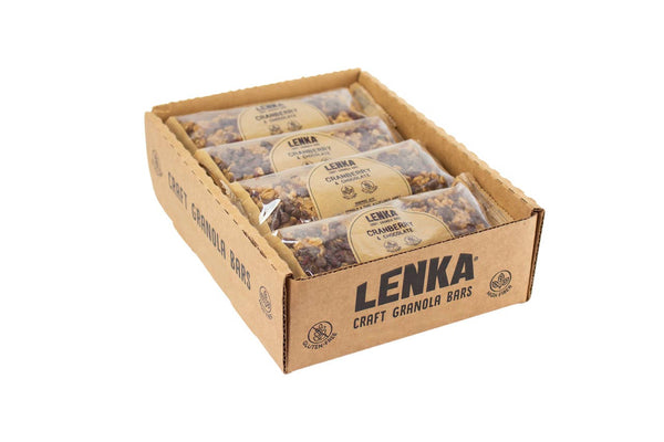 Cranberry Chocolate Granola Bar - High Fiber, Gluten-Free